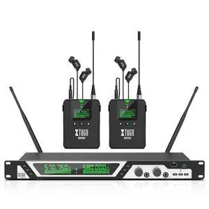 SEM200 Stereo Wireless in Ear Monitor System,2 Bodypacks IEM System | 2*100 UHF Channel,550-599Mhz,Wireless Transmitter & Receivers,230Ft Operation Range for Musicians,Stage Monitoring,Band SEM200 Stereo Wireless in Ear Monitor System,2 Bodypacks IEM System | 2*100 UHF Channel,550-599Mhz,Wireless Transmitter & Receivers,230Ft Operation Range for Musicians,Stage Monitoring,Band