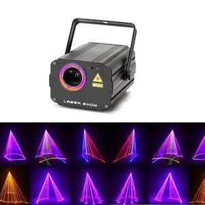 1900 Patterns DJ Disco Party Lights, Full Color 3D Animation Laser Projector Light,DMX Sound Activated Stage Lighting,Remote Control RGB Scan Beam light for Christmas Halloween Bar Dance Wedding 1900 Patterns DJ Disco Party Lights, Full Color 3D Animation Laser Projector Light,DMX Sound Activated Stage Lighting,Remote Control RGB Scan Beam light for Christmas Halloween Bar Dance Wedding