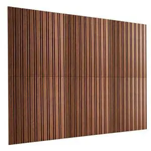 Square Felt Acoustic Panels, Brown, 23.6x23.6in, 6 Pack | Sound Absorbing, Decorative Wall Panels, Noise Reducing, Wide Narrow Stripes Pattern Design, For Office Bedroom Square Felt Acoustic Panels, Brown, 23.6x23.6in, 6 Pack | Sound Absorbing, Decorative Wall Panels, Noise Reducing, Wide Narrow Stripes Pattern Design, For Office Bedroom