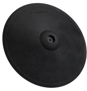LE-20C3 20 inch Triple-Zone Electronic Ride/Crash Cymbal Pad with Bell and Edge Choke, Textured Rubber Rebound Surface, Compatible with Roland/Alesis - 2-Zone Crash or 3-Zone Ride E-Drums - 20" LE-20C3 20 inch Triple-Zone Electronic Ride/Crash Cymbal Pad with Bell and Edge Choke, Textured Rubber Rebound Surface, Compatible with Roland/Alesis - 2-Zone Crash or 3-Zone Ride E-Drums - 20"