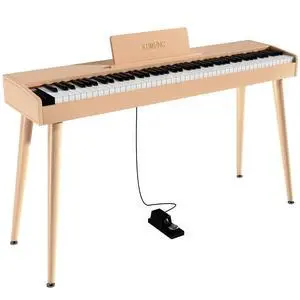 digital Piano 88 Key Semi Weighted Keyboard,Full-size Electric Piano for Beginners,with Sheet Music Stand,Pedal,Power Adapter,Headphone Mode,USB-MIDI (KU-3506 Digital Piano with Stand) digital Piano 88 Key Semi Weighted Keyboard,Full-size Electric Piano for Beginners,with Sheet Music Stand,Pedal,Power Adapter,Headphone Mode,USB-MIDI (KU-3506 Digital Piano with Stand)