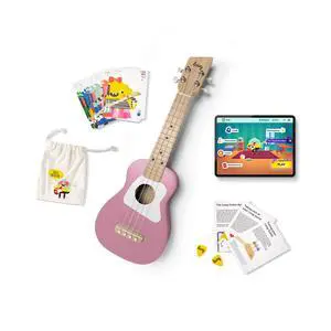 Wood Soprano Ukulele for Kids & Beginners, App & Lessons, All Ages (Pink) Wood Soprano Ukulele for Kids & Beginners, App & Lessons, All Ages (Pink)