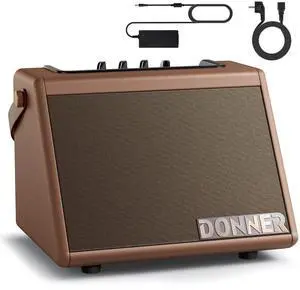 Drum Amplifier 20W, Wireless Electric Drum Speaker Keyboard Amp, Mini DDA-20 Portable for Home Practice (Brown) Drum Amplifier 20W, Wireless Electric Drum Speaker Keyboard Amp, Mini DDA-20 Portable for Home Practice (Brown)