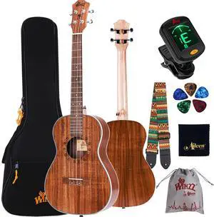Baritone Ukulele 30 Inch for Adults Teens Beginners & Prof, KOA Wood Baritone Ukulele 30 Inch for Adults Teens Beginners & Prof, KOA Wood