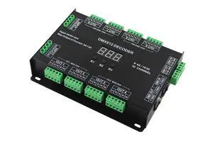 32 Channel 96A RGBW DMX 512 LED Decoder Controller DMX Dimmer DC5-24V RGBW RGB LED Light 8 Bit/16 Bit 32 Channel 96A RGBW DMX 512 LED Decoder Controller DMX Dimmer DC5-24V RGBW RGB LED Light 8 Bit/16 Bit