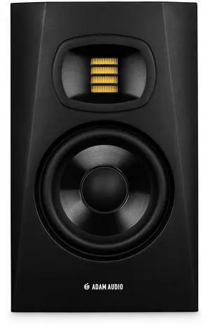 T5V Studio Monitor | 2-Way, U-ART Tweeter, 5" Woofer, 70W, 45Hz-25kHz, 106dB SPL per pair, XLR/RCA, Low/High Shelf EQ T5V Studio Monitor | 2-Way, U-ART Tweeter, 5" Woofer, 70W, 45Hz-25kHz, 106dB SPL per pair, XLR/RCA, Low/High Shelf EQ