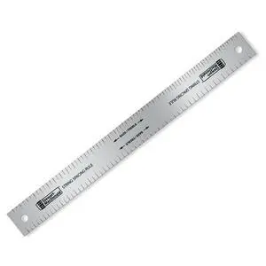 String Spacing Rule Laser-Etched Stainless Steel Tool for Pro Nut & Bridge Layout, Proportional String Positioning for Guitars & Basses, Professional Luthier Tool String Spacing Rule Laser-Etched Stainless Steel Tool for Pro Nut & Bridge Layout, Proportional String Positioning for Guitars & Basses, Professional Luthier Tool