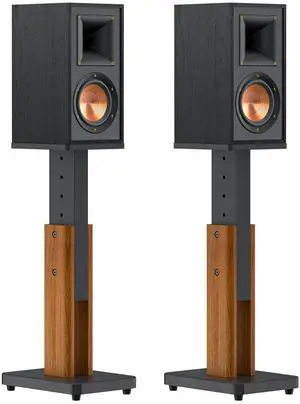 Height Adjustable Speaker Stands Pair for Studio Monitor & Bookshelf Speaker Stands-Wood Grain Floor Speaker Stands for Klipsch, ELAC, JBL, KEF, Edifier Surround Sound Speaker Stand Up to 50 Lbs Height Adjustable Speaker Stands Pair for Studio Monitor & Bookshelf Speaker Stands-Wood Grain Floor Speaker Stands for Klipsch, ELAC, JBL, KEF, Edifier Surround Sound Speaker Stand Up to 50 Lbs