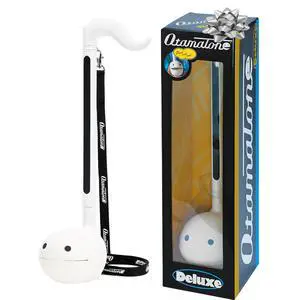 Deluxe Japanese Electronic Synthesizer Musical Instrument - White | Portable Digital Synthesizer from Japan by Maywa Denki with 3.5mm Aux Jack & Strap, Unique Gift for Teens & Adults Deluxe Japanese Electronic Synthesizer Musical Instrument - White | Portable Digital Synthesizer from Japan by Maywa Denki with 3.5mm Aux Jack & Strap, Unique Gift for Teens & Adults