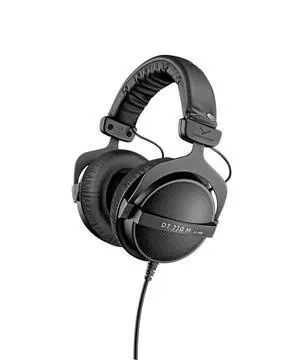 DT 770 M, 80 Ohm, Closed Back, Over Ear, Wired Professional Studio Headphones, 3 m Straight Cable, Very Tight Fit, Great for Drummers & Front of House. Black w Black Leatherette Ear Pads DT 770 M, 80 Ohm, Closed Back, Over Ear, Wired Professional Studio Headphones, 3 m Straight Cable, Very Tight Fit, Great for Drummers & Front of House. Black w Black Leatherette Ear Pads