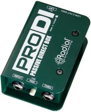 Radial Pro DI Passive Direct Box Radial Pro DI Passive Direct Box