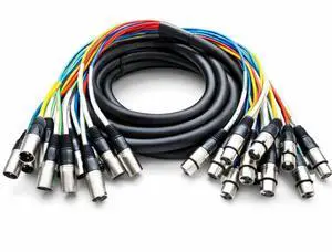 12 Channel XLR Snake Cable - 15 Feet Long - Pro Audio Snake for Live Live, Recording, Studios, and Gigs - Patch, Amp, Mixer, Audio Interface 5' 12 Channel XLR Snake Cable - 15 Feet Long - Pro Audio Snake for Live Live, Recording, Studios, and Gigs - Patch, Amp, Mixer, Audio Interface 5'