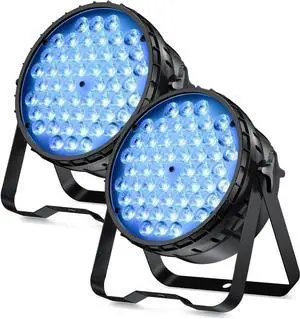 DJ Lights, 54 x 3W RGB LED Stage Par Lights, DMX/Sound(LPC015,2P) | Auto/Sound/DMX512/Master/RDM,Lighting range 5M,optical angle 26°,rich color effects,for Wedding,Church,Party,Club,Concert DJ Lights, 54 x 3W RGB LED Stage Par Lights, DMX/Sound(LPC015,2P) | Auto/Sound/DMX512/Master/RDM,Lighting range 5M,optical angle 26°,rich color effects,for Wedding,Church,Party,Club,Concert