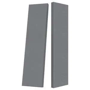 2 Thick Acoustic Panels with Hanging Brackets to the Wall, 2 PCS 47.2 x 11.8 Fiberglass Sound Absorbing Panels for Home Theater Church Office Wall or Ceiling, Light Grey 2 Thick Acoustic Panels with Hanging Brackets to the Wall, 2 PCS 47.2 x 11.8 Fiberglass Sound Absorbing Panels for Home Theater Church Office Wall or Ceiling, Light Grey