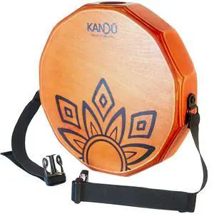 KTÄK -The First Handcrafted, Hand Drum Percussion, Two-Sound Cajón Body Snare, Portable Cajon by Kandu (orange) KTÄK -The First Handcrafted, Hand Drum Percussion, Two-Sound Cajón Body Snare, Portable Cajon by Kandu (orange)