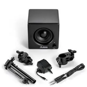 Nitro Amp 70W 3" Compact Electric Drum Monitor Speaker for Practice and Lessons, Rack-Mountable with Clamps Included Nitro Amp 70W 3" Compact Electric Drum Monitor Speaker for Practice and Lessons, Rack-Mountable with Clamps Included