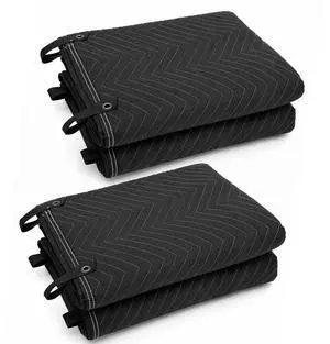2 Pack 72" x 40" Studio Large Sound Dampening Blanket, Sound Insulated Blanket Sound Absorbing Blanket with Grommets for Soundproofing Noise Reduction Light Blocker Basement Recording Studio 2 Pack 72" x 40" Studio Large Sound Dampening Blanket, Sound Insulated Blanket Sound Absorbing Blanket with Grommets for Soundproofing Noise Reduction Light Blocker Basement Recording Studio