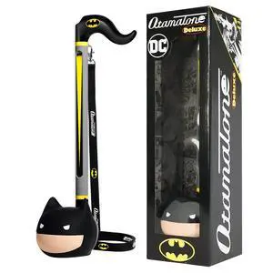 Deluxe DC Comics Synthesizer Musical Instrument - Batman | Portable Digital Synthesizer from Japan by Maywa Denki with 3.5mm Aux Jack & Strap, Unique Gift for Teens & Adults Deluxe DC Comics Synthesizer Musical Instrument - Batman | Portable Digital Synthesizer from Japan by Maywa Denki with 3.5mm Aux Jack & Strap, Unique Gift for Teens & Adults