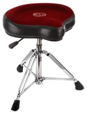 Nitro Gas Drum Throne with Original Saddle - Red Nitro Gas Drum Throne with Original Saddle - Red