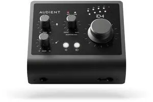 Audio Interface iD4 MKII, Class A Console Microphone Preamp (High Speed USB-C, Monitor Mix and Monitor Panning Function, 2 Headphone Outputs, Mac/PC/iOS Compatible), Black Audio Interface iD4 MKII, Class A Console Microphone Preamp (High Speed USB-C, Monitor Mix and Monitor Panning Function, 2 Headphone Outputs, Mac/PC/iOS Compatible), Black
