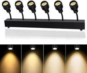 Pinspot Light Bar,6PC LED Pinspot Stage Lights Disco Ball Manual Zoom(15-60 Degree) 3200K Dimmable Warm White DMX Sound Activated Lights for Party Activities Live Show Concert Church Wedding Pinspot Light Bar,6PC LED Pinspot Stage Lights Disco Ball Manual Zoom(15-60 Degree) 3200K Dimmable Warm White DMX Sound Activated Lights for Party Activities Live Show Concert Church Wedding
