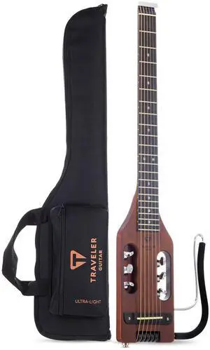 Ultra-Light Acoustic Acoustic-Electric Guitar, Antique Brown Ultra-Light Acoustic Acoustic-Electric Guitar, Antique Brown
