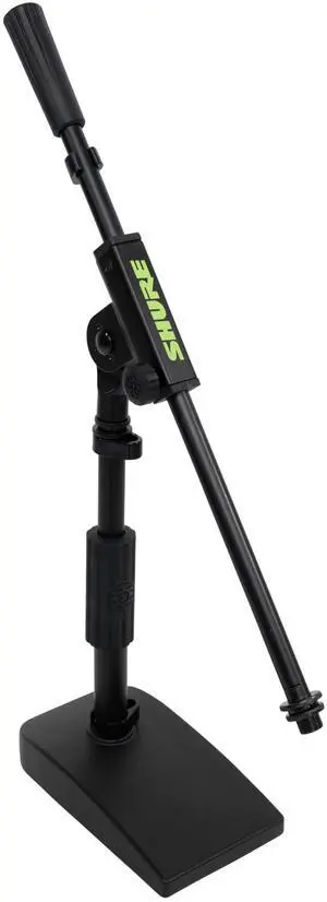 Shure by Low Profile Mic Stand with Single-Section Boom (SH-DESKTOP2) Shure by Low Profile Mic Stand with Single-Section Boom (SH-DESKTOP2)