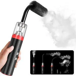 Portable Mini Fog Machine, Handheld Smoke Machine with Remote | 3 Adjustable Modes, Small Fogger Maker for TikTok Live Streaming, Youtube Short Videos, Photography, Party Portable Mini Fog Machine, Handheld Smoke Machine with Remote | 3 Adjustable Modes, Small Fogger Maker for TikTok Live Streaming, Youtube Short Videos, Photography, Party