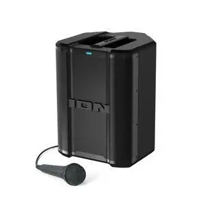 Audio Trouper 100 Bluetooth Portable PA Speaker | Karaoke Mic, Carry Handle, Rechargeable Battery, Mixer, Radio, Dual XLR Input, USB Playback, App Control, for Busking Audio Trouper 100 Bluetooth Portable PA Speaker | Karaoke Mic, Carry Handle, Rechargeable Battery, Mixer, Radio, Dual XLR Input, USB Playback, App Control, for Busking