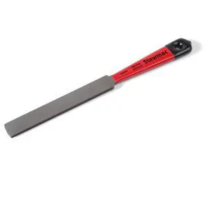 Double-Edge Fret File for Narrow/Medium Fretwire - Precision Hollow-Ground Fret Crown Files - Pro Luthier Shaping & Recrowning Tool Double-Edge Fret File for Narrow/Medium Fretwire - Precision Hollow-Ground Fret Crown Files - Pro Luthier Shaping & Recrowning Tool