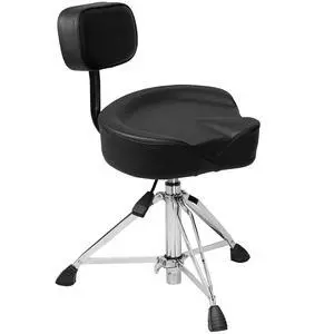 Hydraulic Drum Throne with Backrest, Heavy Duty Drum Stool, Drummer Stool Adjustable Height, Motorcycle Style Drummers Seat with Back Support, Drummers Throne Hydraulic Drum Throne with Backrest, Heavy Duty Drum Stool, Drummer Stool Adjustable Height, Motorcycle Style Drummers Seat with Back Support, Drummers Throne