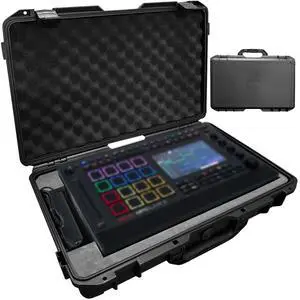Hard Case for Akai Professional MPC Live III, Audio Interface Hard Shell Carrying Storage Case Equipped with Comfort Handle with Customizable Foam Hard Case for Akai Professional MPC Live III, Audio Interface Hard Shell Carrying Storage Case Equipped with Comfort Handle with Customizable Foam