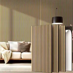 4-Pack Wood Veneer Acoustic Wall Panels Decorative Acoustical Panel | 47.2"×23.6" Self-Adhesive Backing Sound Absorbing Panels for Walls Decor, Office, Recording Studio, Home (Burlywood Veneer) 4-Pack Wood Veneer Acoustic Wall Panels Decorative Acoustical Panel | 47.2"×23.6" Self-Adhesive Backing Sound Absorbing Panels for Walls Decor, Office, Recording Studio, Home (Burlywood Veneer)
