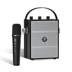 50W Wireless Voice Amplifier with Handheld Microphone S98 Pro | Portable Bluetooth Speaker Microphones for Teachers Events,Wireless Karaoke Mic for Singing,PA System with Echo Sound Effects 50W Wireless Voice Amplifier with Handheld Microphone S98 Pro | Portable Bluetooth Speaker Microphones for Teachers Events,Wireless Karaoke Mic for Singing,PA System with Echo Sound Effects