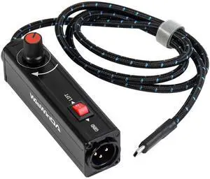 Pro101C Type-C/USB-C to XLR Isolation Box with Volume Controller and Ground Lift Switch Build-in Cord Length 3.3ft with USB-C Plug (Pro 101C) Pro101C Type-C/USB-C to XLR Isolation Box with Volume Controller and Ground Lift Switch Build-in Cord Length 3.3ft with USB-C Plug (Pro 101C)
