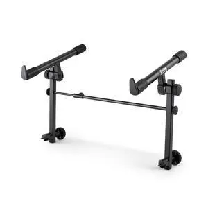KSA7500 Universal Second Tier for X-Style Keyboard Stand (for Stacking Keyboards, Electric Pianos, Synths, and Organs, 60 lb Capacity, Adjustable, Nonslip Arms and Feet, Metal, Black) KSA7500 Universal Second Tier for X-Style Keyboard Stand (for Stacking Keyboards, Electric Pianos, Synths, and Organs, 60 lb Capacity, Adjustable, Nonslip Arms and Feet, Metal, Black)