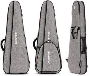 Super Thick High-End Guitar Gig Bag for ST/TL/LP/SG Guitar, Grey | Padded Electric Guitar Case for ST/TL/LP/SG Guitar, Waterproof Guitar Bag with Detachable Expansion Pouch Super Thick High-End Guitar Gig Bag for ST/TL/LP/SG Guitar, Grey | Padded Electric Guitar Case for ST/TL/LP/SG Guitar, Waterproof Guitar Bag with Detachable Expansion Pouch
