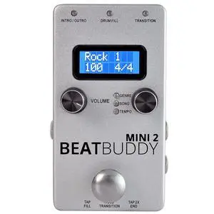 BeatBuddy MINI 2: Hands Free Drum Machine Guitar Effect Pedal BeatBuddy MINI 2: Hands Free Drum Machine Guitar Effect Pedal