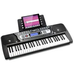 RJ654 54 Key Keyboard Piano for Beginners with Note Stickers RJ654 54 Key Keyboard Piano for Beginners with Note Stickers
