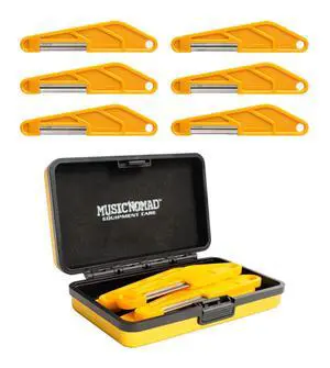 6 pc. Electric Guitar Diamond Coated Nut File Set - Light Strings (.010, 013, 017, 028, 036, 046) (MN668) 6 pc. Electric Guitar Diamond Coated Nut File Set - Light Strings (.010, 013, 017, 028, 036, 046) (MN668)