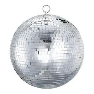 16 Inch Disco Ball Mirror Ball Hanging Ornament for Party Decoration DJ Club Stage Bar Wedding, Silver 16 Inch Disco Ball Mirror Ball Hanging Ornament for Party Decoration DJ Club Stage Bar Wedding, Silver