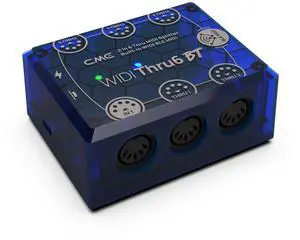 WIDI Thru6 BT 2-in-6-out MIDI Thru | 5-pin DIN, Bluetooth, High-speed WIDI Thru6 BT 2-in-6-out MIDI Thru | 5-pin DIN, Bluetooth, High-speed
