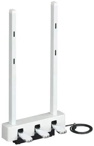 LP1WH 3-Pedal Unit for P125, P121 or P515,White LP1WH 3-Pedal Unit for P125, P121 or P515,White