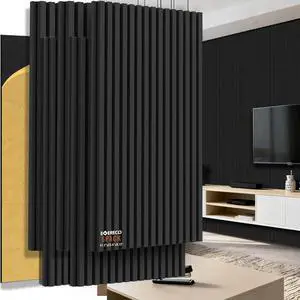 6 Pack Acoustic Panels Dual-Layer Thickened-47.2"x23.6"x0.72" Soundproof Panels for Wall Self-Adhesive, Wall Panels for Interior Wall Décor, Home Studio, Live Broadcast Room, Media Room-Black 6 Pack Acoustic Panels Dual-Layer Thickened-47.2"x23.6"x0.72" Soundproof Panels for Wall Self-Adhesive, Wall Panels for Interior Wall Décor, Home Studio, Live Broadcast Room, Media Room-Black