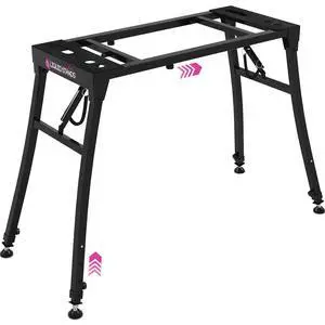 Collapsible Piano Keyboard Stand - Adjustable and Portable Heavy Duty Music Stand for Kids & Adults - Fits 54-88 Key Electric Digital Pianos - Sturdy Musical Keyboard Table Collapsible Piano Keyboard Stand - Adjustable and Portable Heavy Duty Music Stand for Kids & Adults - Fits 54-88 Key Electric Digital Pianos - Sturdy Musical Keyboard Table