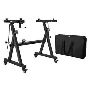 Universal Keyboard Stand with Carrying Bag, Z-style Heavy-Duty Piano Stand, Adjustable and Portable Piano Keyboard Stand for 61 and 88 Keys Universal Keyboard Stand with Carrying Bag, Z-style Heavy-Duty Piano Stand, Adjustable and Portable Piano Keyboard Stand for 61 and 88 Keys