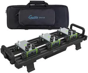 Guitar Pedalboard, Secure Clip-On Design Aluminum Alloy Pedal Board with Carry Bag, No Adhesive Needed for Effects Pedals, for Gigs and Rehearsals, GPB-01 Small Guitar Pedalboard, Secure Clip-On Design Aluminum Alloy Pedal Board with Carry Bag, No Adhesive Needed for Effects Pedals, for Gigs and Rehearsals, GPB-01 Small