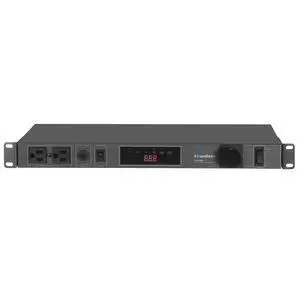 PMX-3300 Power Conditioner and Surge Sequencer 10 Protected Outlets and 3 Zones 15A with LED Voltmeter Display & Pullout Light (Grey) PMX-3300 Power Conditioner and Surge Sequencer 10 Protected Outlets and 3 Zones 15A with LED Voltmeter Display & Pullout Light (Grey)