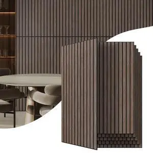 6 Pack Acoustic Wall Panels, 47.2" X 23.6" Sound Absorbing Panels, Decorative Sound Proof Panels for Home, Office, Studio Room, Deep Walnut 6 Pack Acoustic Wall Panels, 47.2" X 23.6" Sound Absorbing Panels, Decorative Sound Proof Panels for Home, Office, Studio Room, Deep Walnut