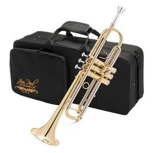 Jean Paul TR-330 Student Bb Trumpet, Two-Piece Yellow Brass Bell, Stainless Steel Valves, U.S. Play-Tested, Gold Lacquer Finish, 7C Mouthpiece and Semi-Hard Case Included Jean Paul TR-330 Student Bb Trumpet, Two-Piece Yellow Brass Bell, Stainless Steel Valves, U.S. Play-Tested, Gold Lacquer Finish, 7C Mouthpiece and Semi-Hard Case Included